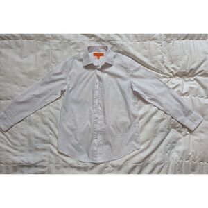 TALLIA Boy Dress Shirt 14, purple dot